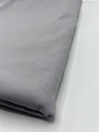 Light Grey Bengaline Stretch Fabric - T9 Fabrics