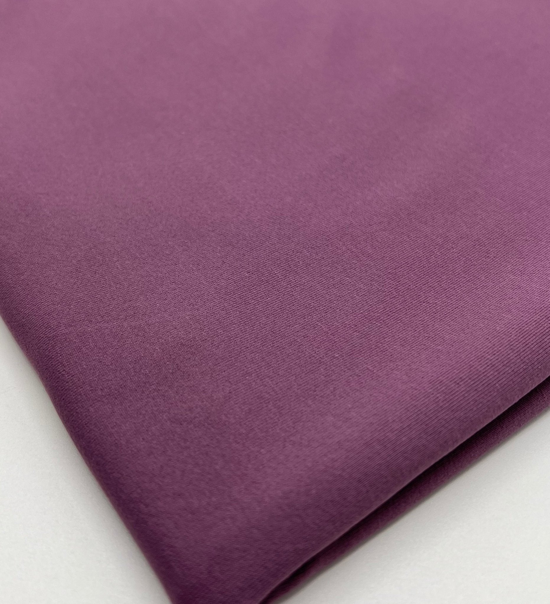 Light Plum Cotton Touch 220GSM 4 Way Stretch Fabric - T9 Fabrics