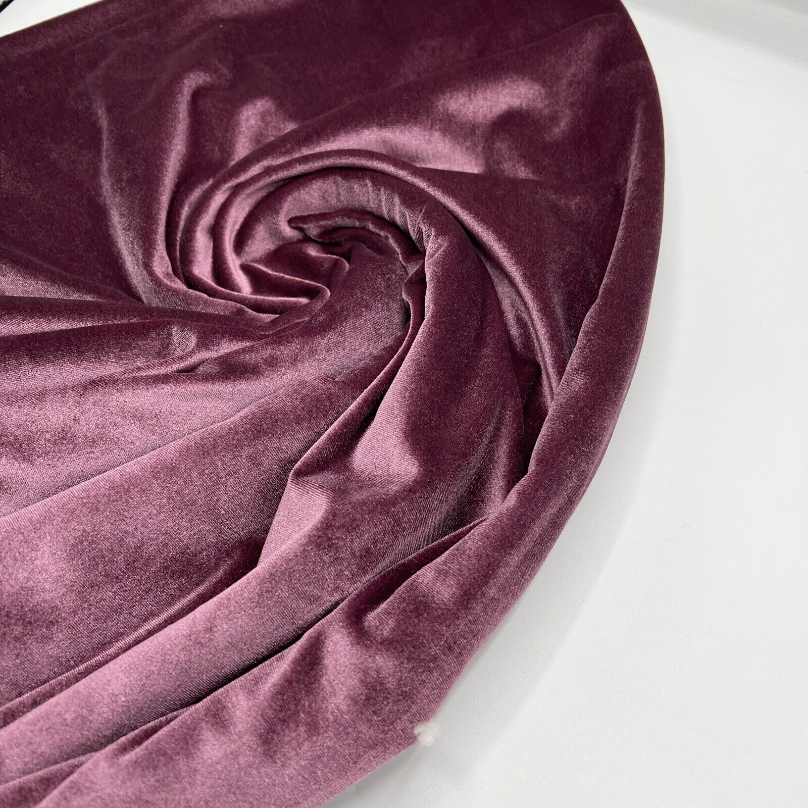 Light Plum Velour Fabric - T9 Fabrics