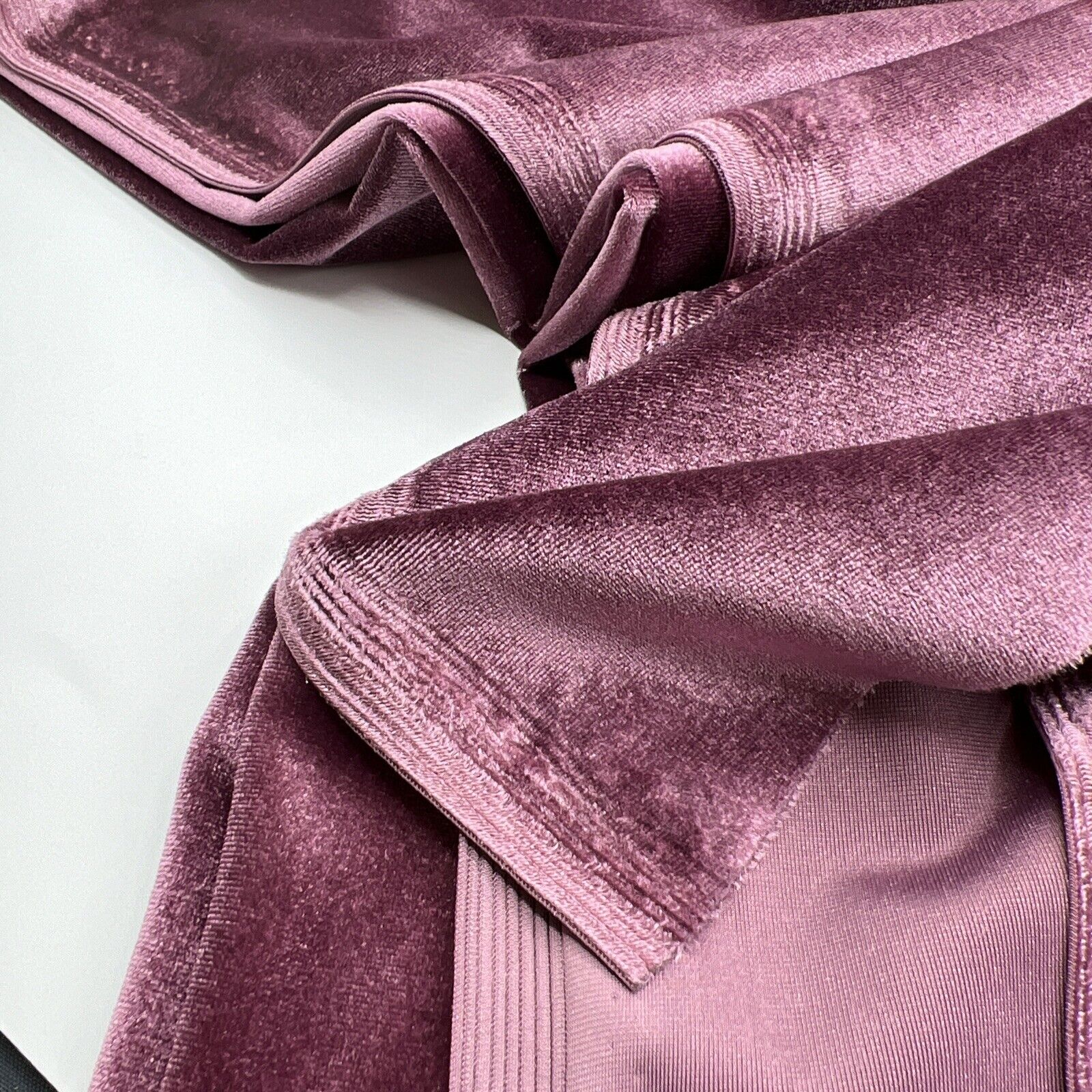 Light Plum Velour Fabric - T9 Fabrics