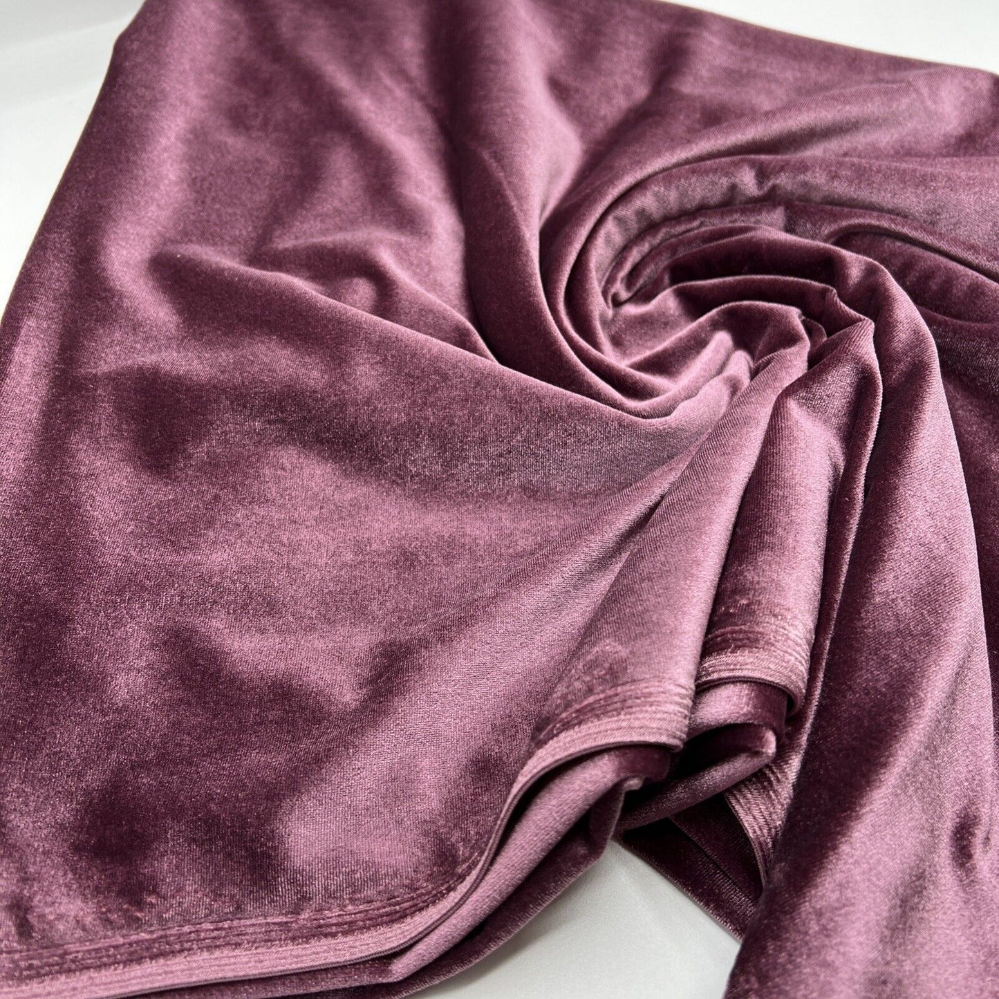 Light Plum Velour Fabric - T9 Fabrics