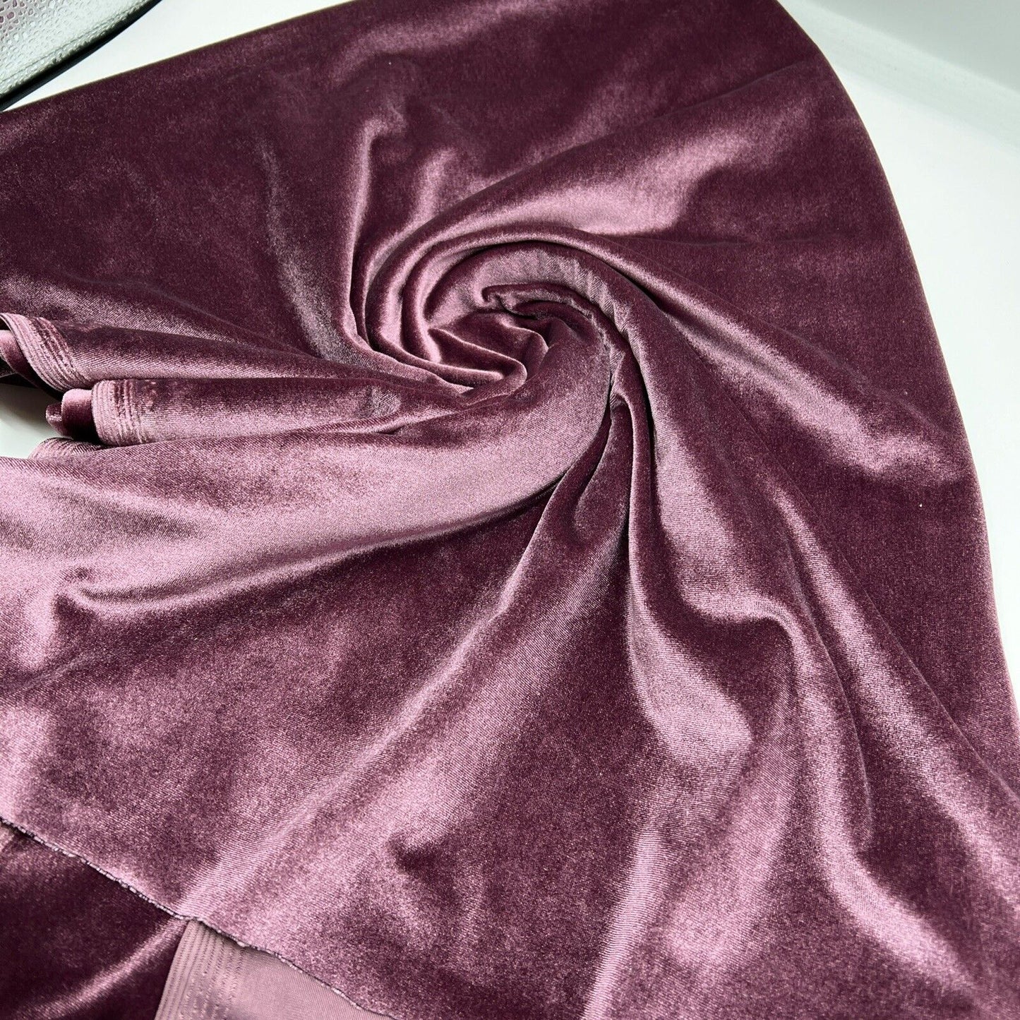 Light Plum Velour Fabric - T9 Fabrics