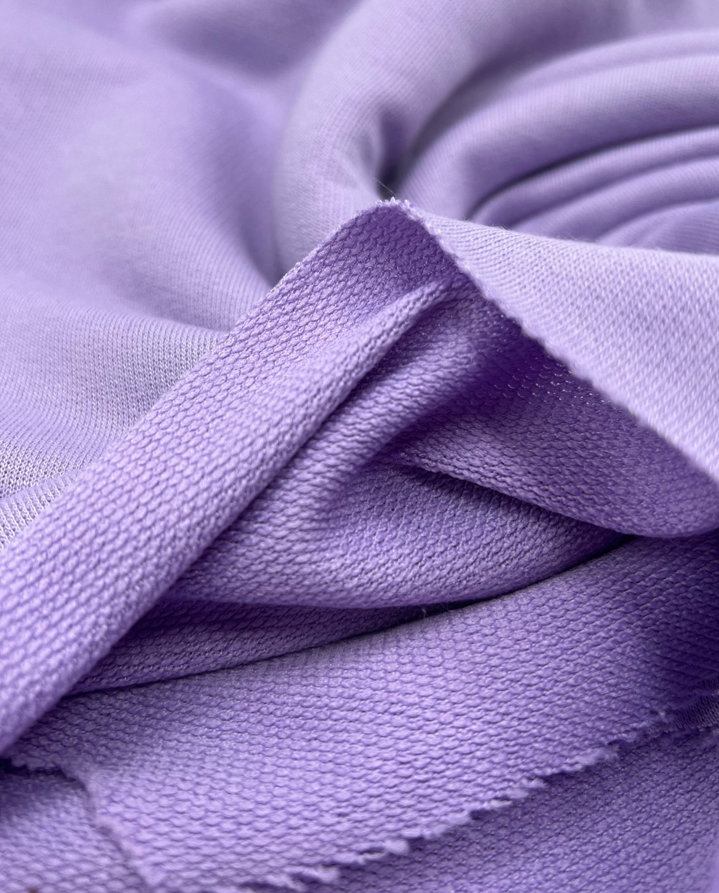 Lilac French Terry Loopback Fabric - T9 Fabrics