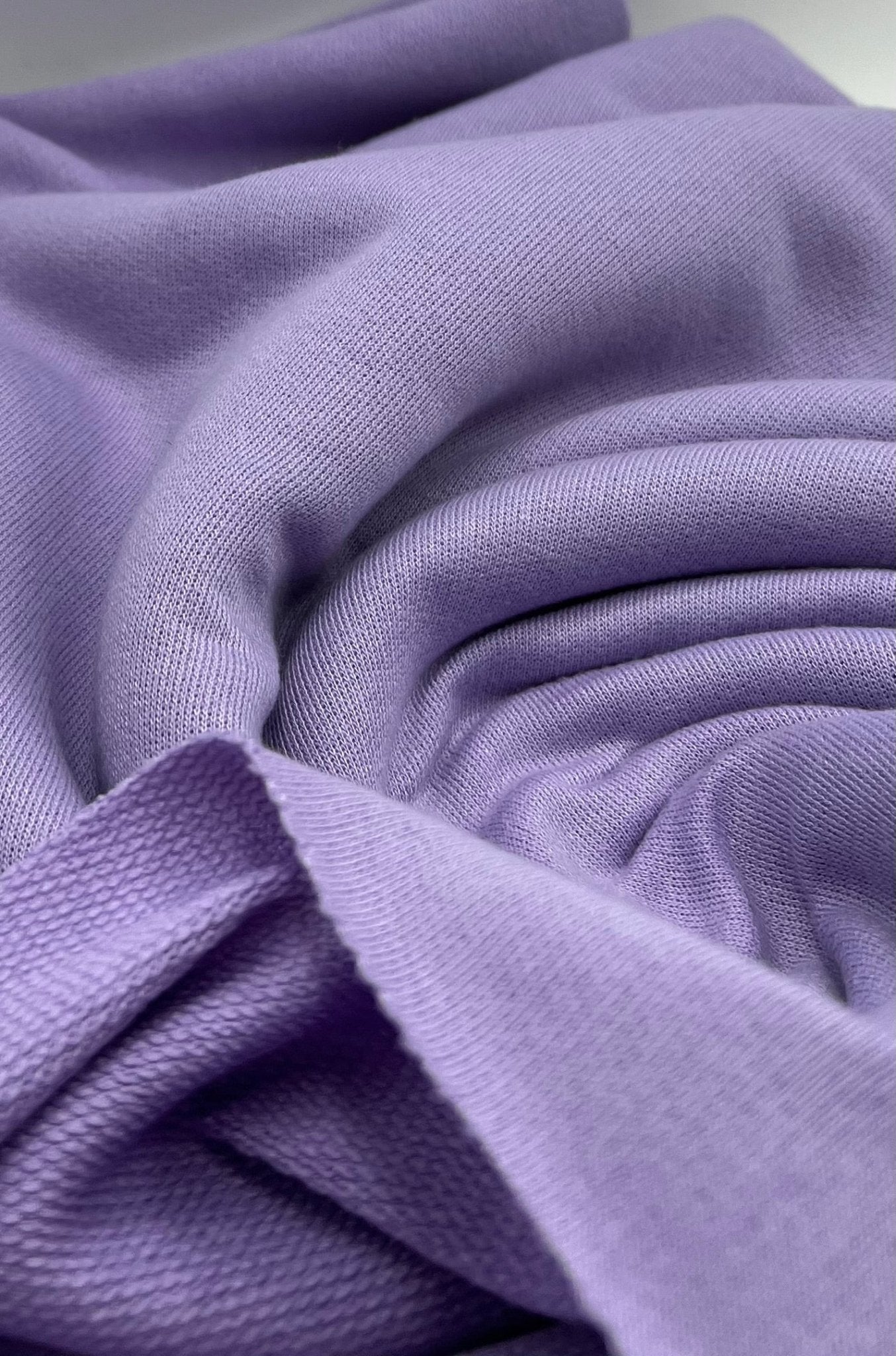 Lilac French Terry Loopback Fabric - T9 Fabrics