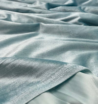 Mint Green Plain Velour Spandex Stretch Fabric - T9 Fabrics
