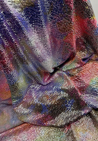 Multi Colour Lightweight Sparkle Stretch Fabric - T9 Fabrics