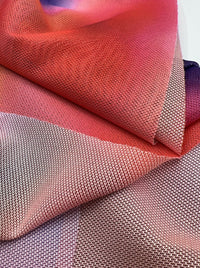 Multi Coloured Mesh Fabric Stretch - T9 Fabrics