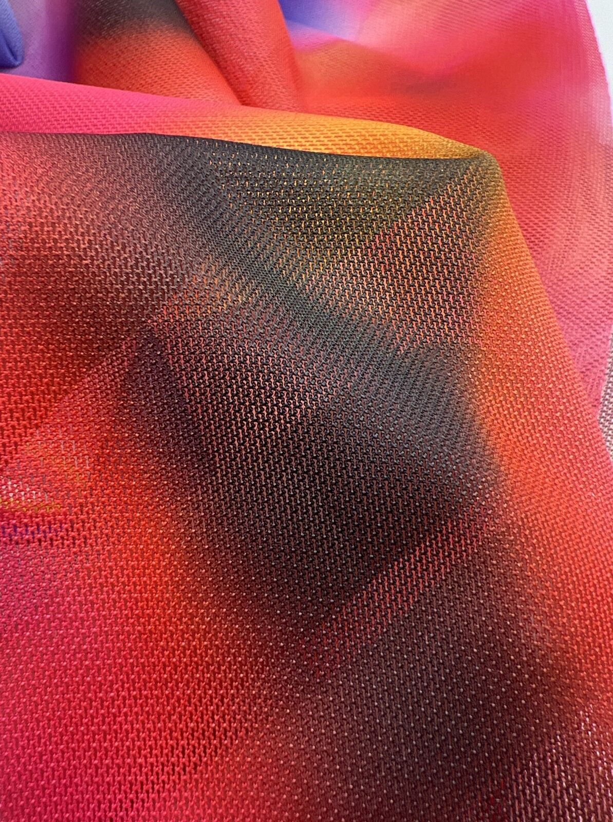 Multi Coloured Mesh Fabric Stretch - T9 Fabrics