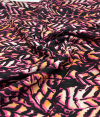 Multi Print Lightweight Bubble Crepe Fabric - T9 Fabrics