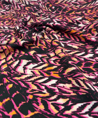 Multi Print Lightweight Bubble Crepe Fabric - T9 Fabrics