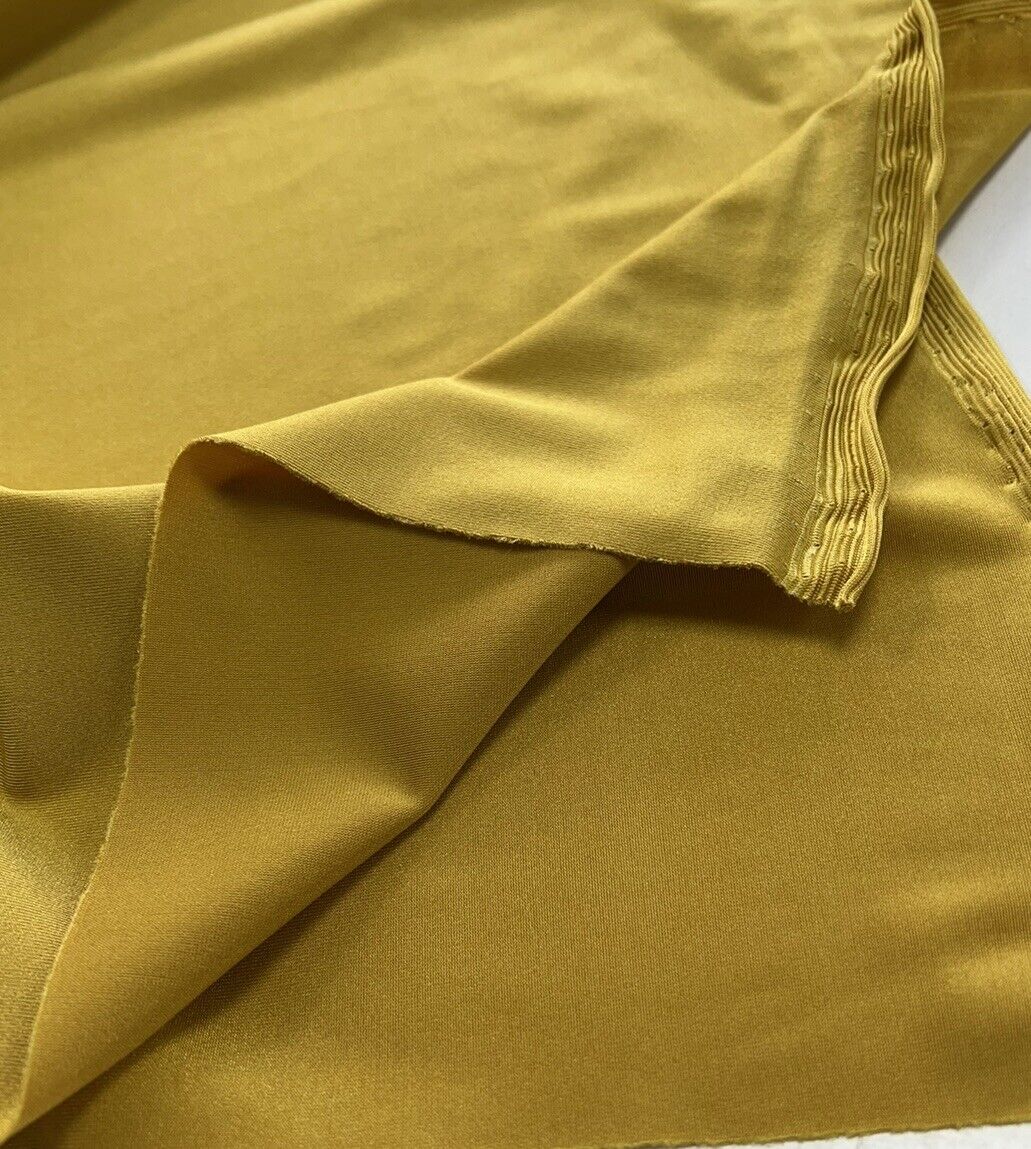 Mustard Gold Swimwear / Sportswear Fabric - T9 Fabrics