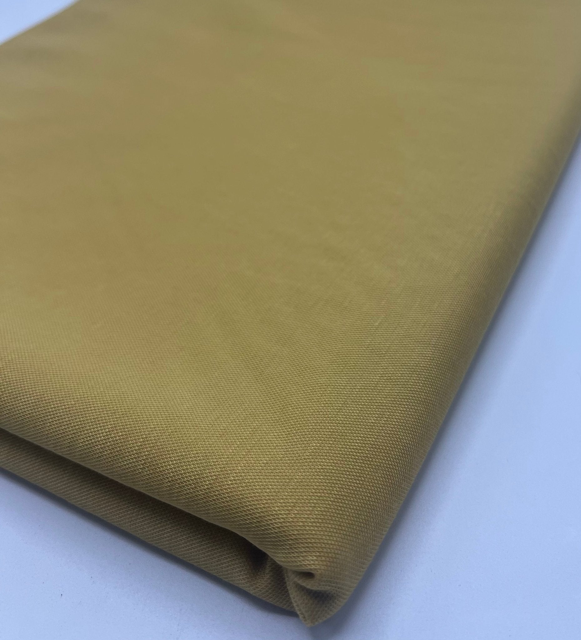 Mustard Linen Look Non Stretch Fabric - T9 Fabrics