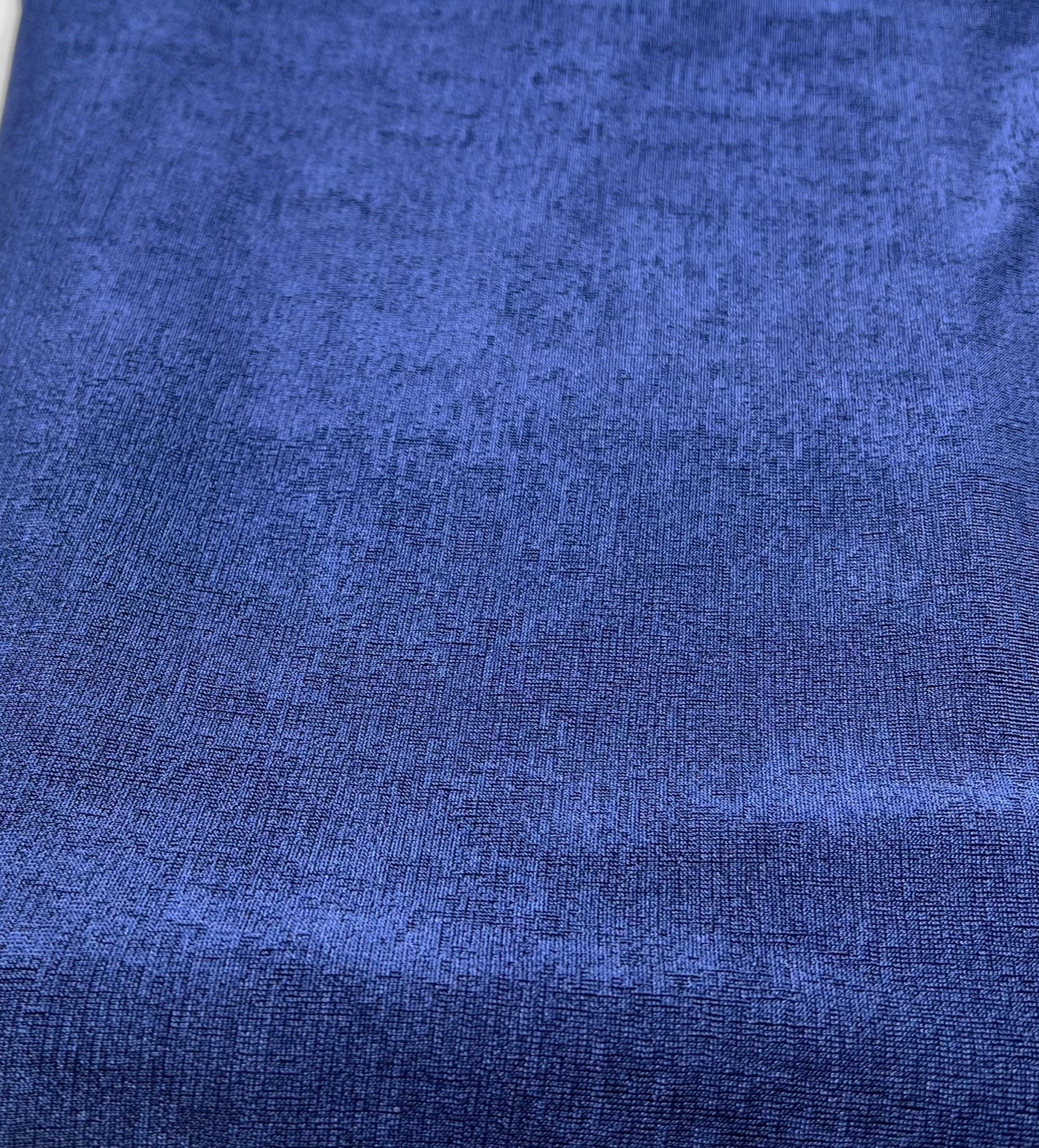 Navy Acetate Slinky Stretch Fabric - T9 Fabrics