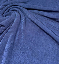 Navy Acetate Slinky Stretch Fabric - T9 Fabrics