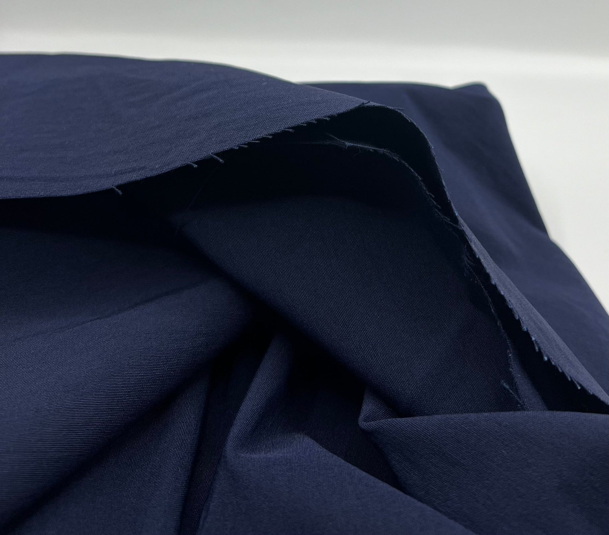 Navy Bengaline Stretch Fabric - T9 Fabrics