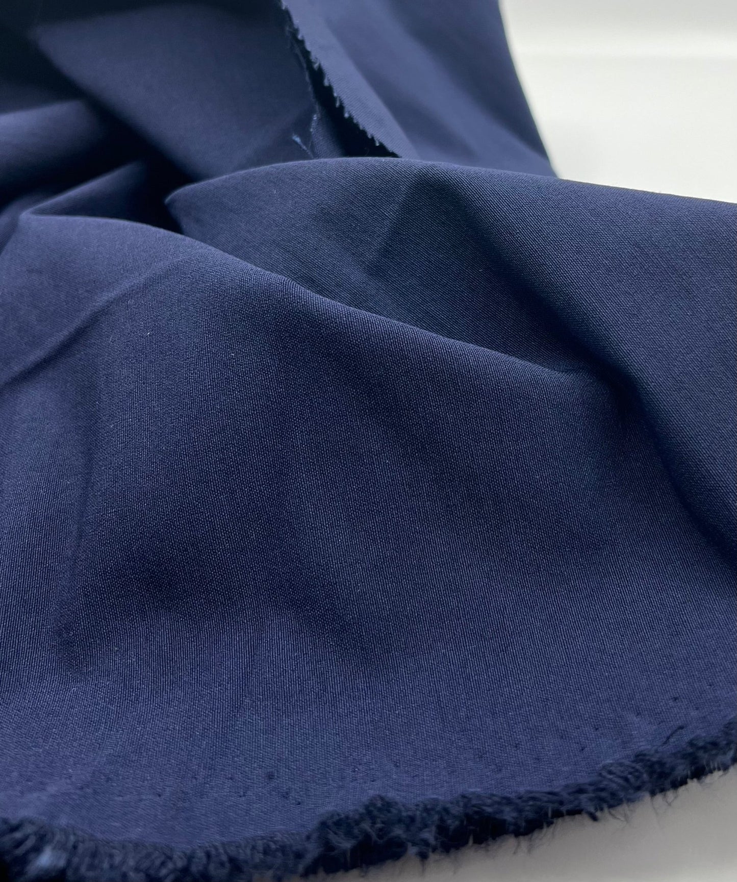 Navy Bengaline Stretch Fabric - T9 Fabrics