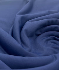 Navy Cotton Touch 220GSM 4 Way Stretch Fabric - T9 Fabrics