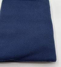 Navy Crinkle Rib Stretch Fabric - T9 Fabrics