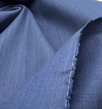 Navy Lightweight Cotton/Linen Linen Fabric - T9 Fabrics