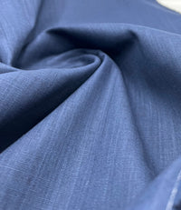 Navy Lightweight Cotton/Linen Linen Fabric - T9 Fabrics