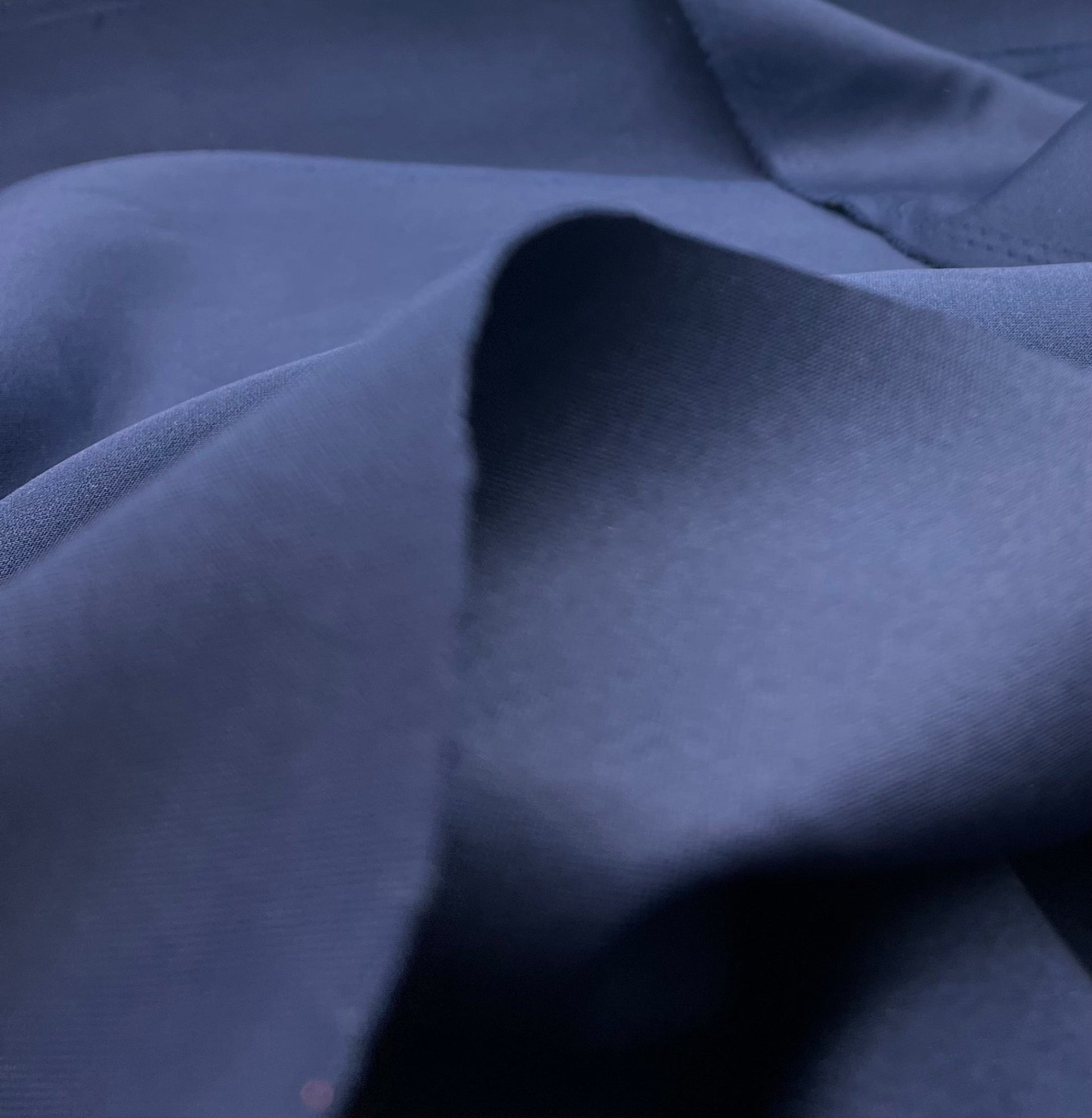 Navy Plain Scuba 4 Way Stretch Jersey Fabric - T9 Fabrics