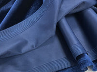 Navy Velour Fabric - T9 Fabrics