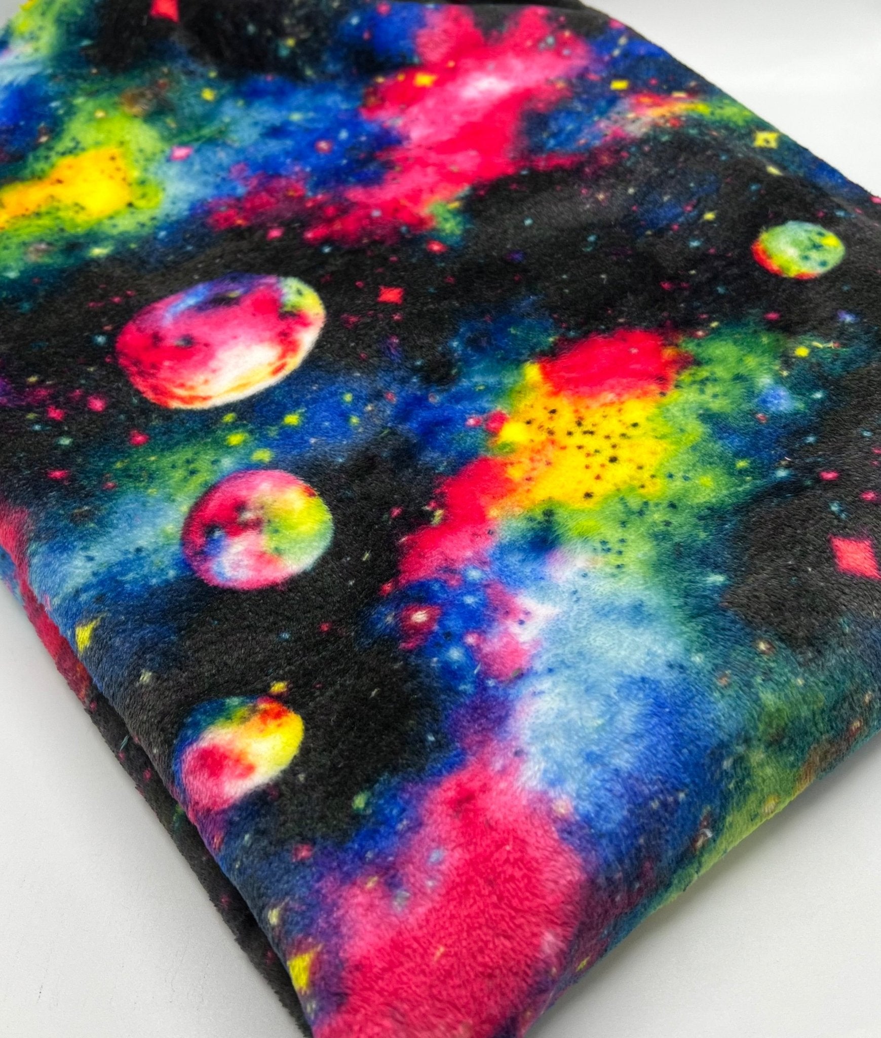 Nebula Galaxy Cuddle Fleece Fabric Blanket Loungewear - T9 Fabrics