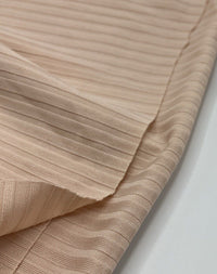 Nude 8x4 Wide Rib Stretch Fabric - T9 Fabrics