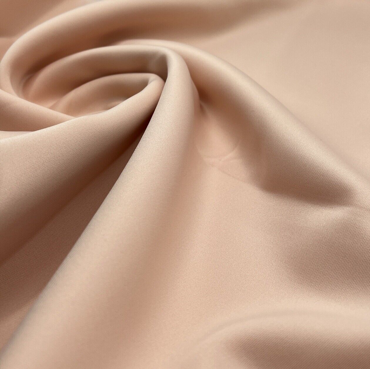 Nude Plain Scuba Fabric - T9 Fabrics