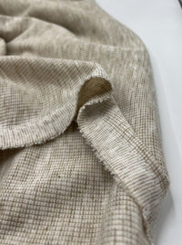 Oatmeal Fine Rib Stretch Fabric - T9 Fabrics