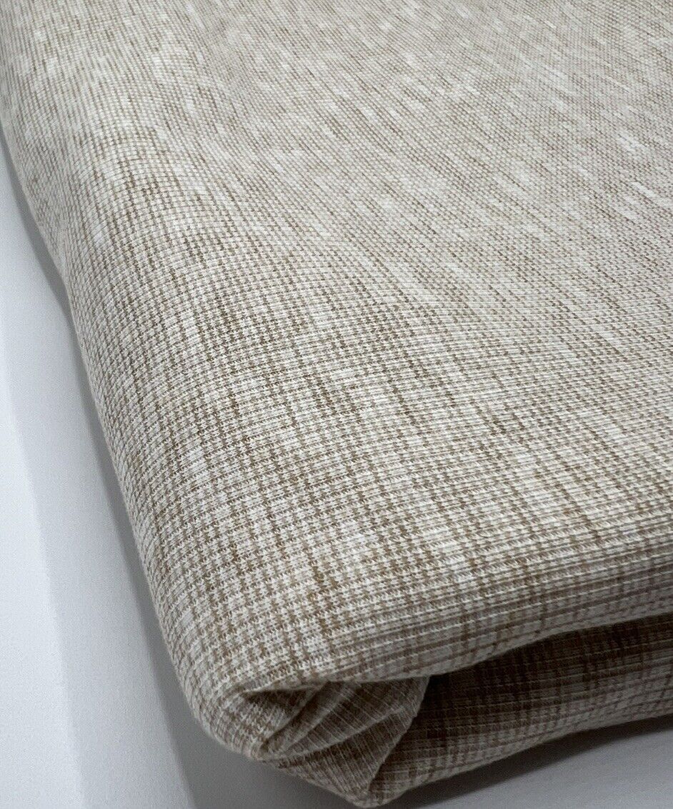 Oatmeal Fine Rib Stretch Fabric - T9 Fabrics