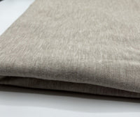 Oatmeal Melange Knit Stretch Fabric - T9 Fabrics