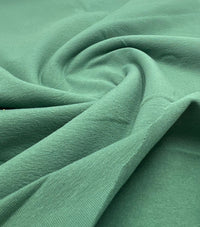 Olive Cotton Stretch Jersey 200 GSM 95/5 Lycra 4 Way Stretch - T9 Fabrics