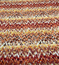 Orange Mix Print Soft Touch 4 Way Stretch Fabric - T9 Fabrics
