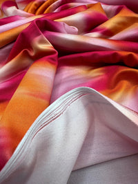 Orange Pink Mix Swimwear / Sportswear Fabric - T9 Fabrics