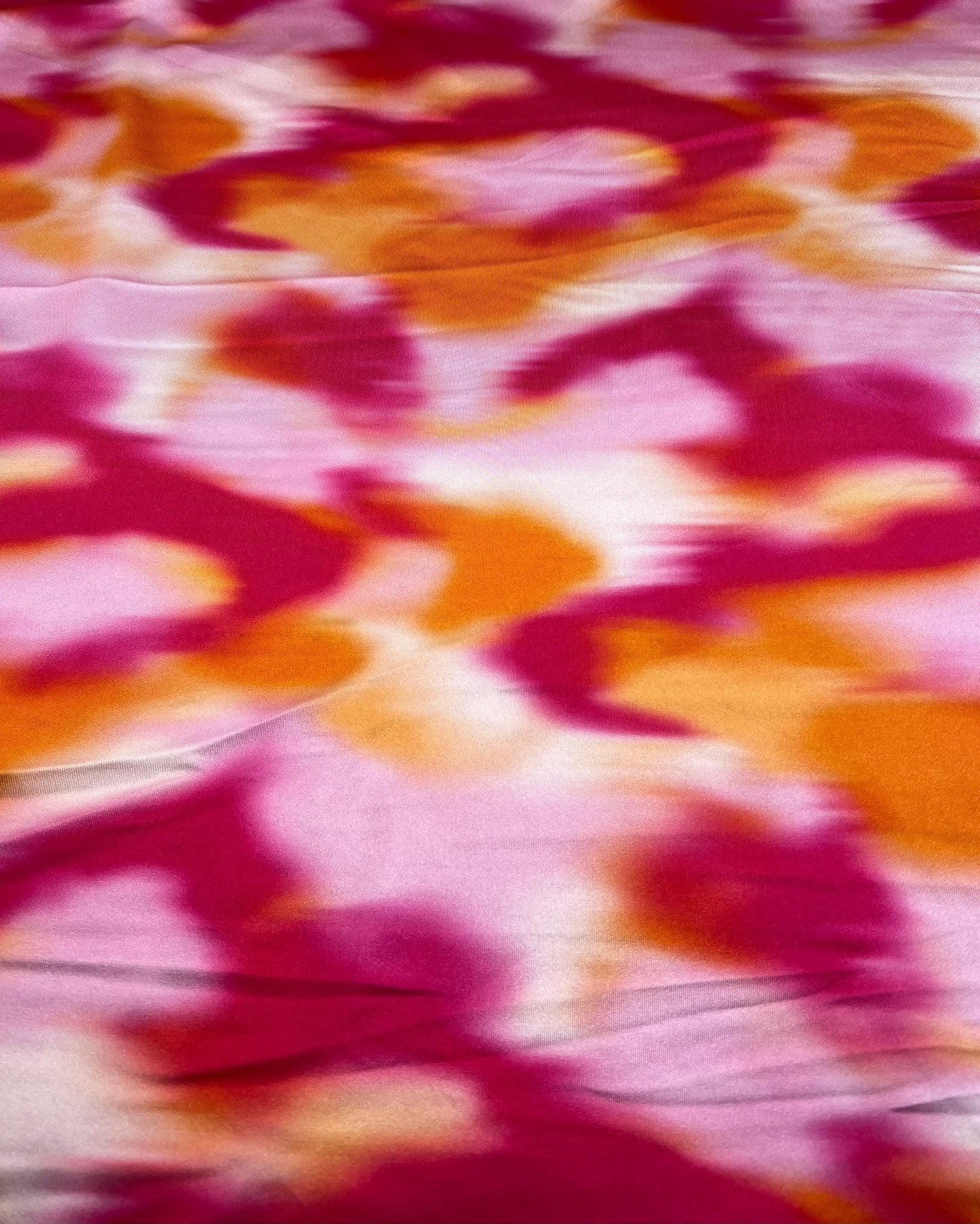 Orange Pink Mix Swimwear / Sportswear Fabric - T9 Fabrics