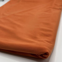 Orange Plain Soft Touch Stretch Fabric - T9 Fabrics