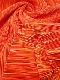 Orange Plisse Fabric - T9 Fabrics