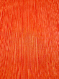 Orange Plisse Fabric - T9 Fabrics