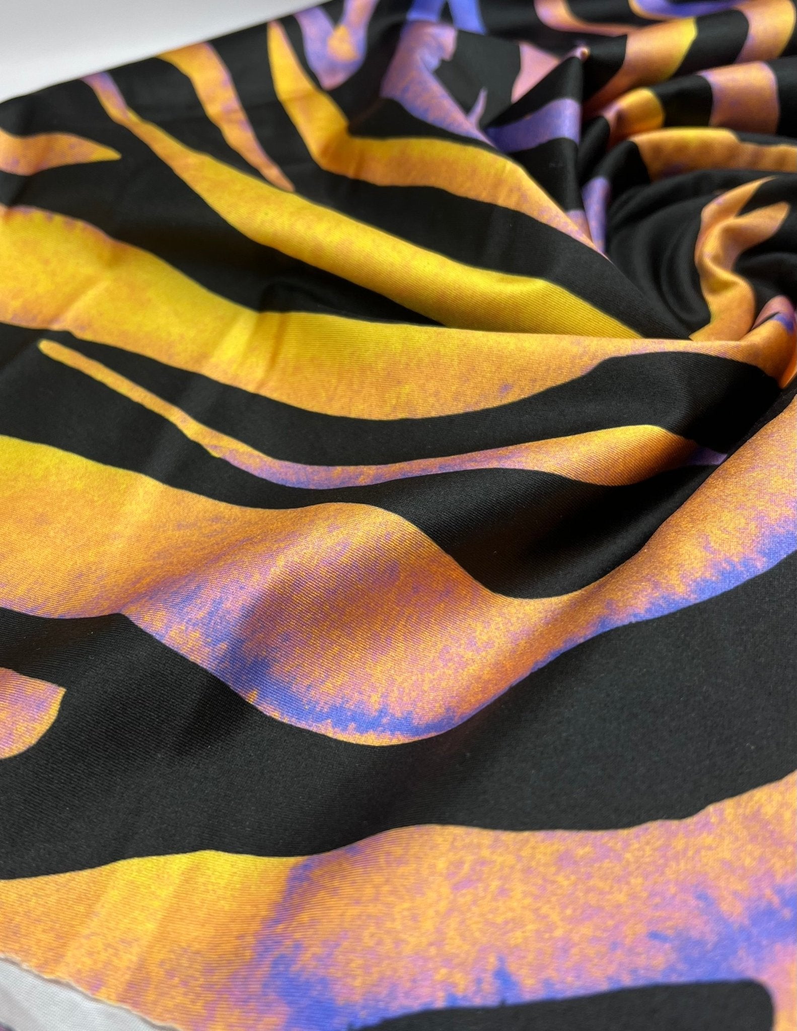 Orange Purple Animal Swimwear / Sportswear Fabric - T9 Fabrics