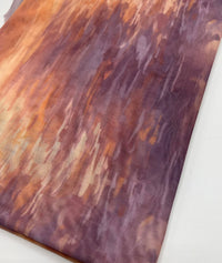 Orange Purple Mix Print Mesh Fabric Stretch - T9 Fabrics