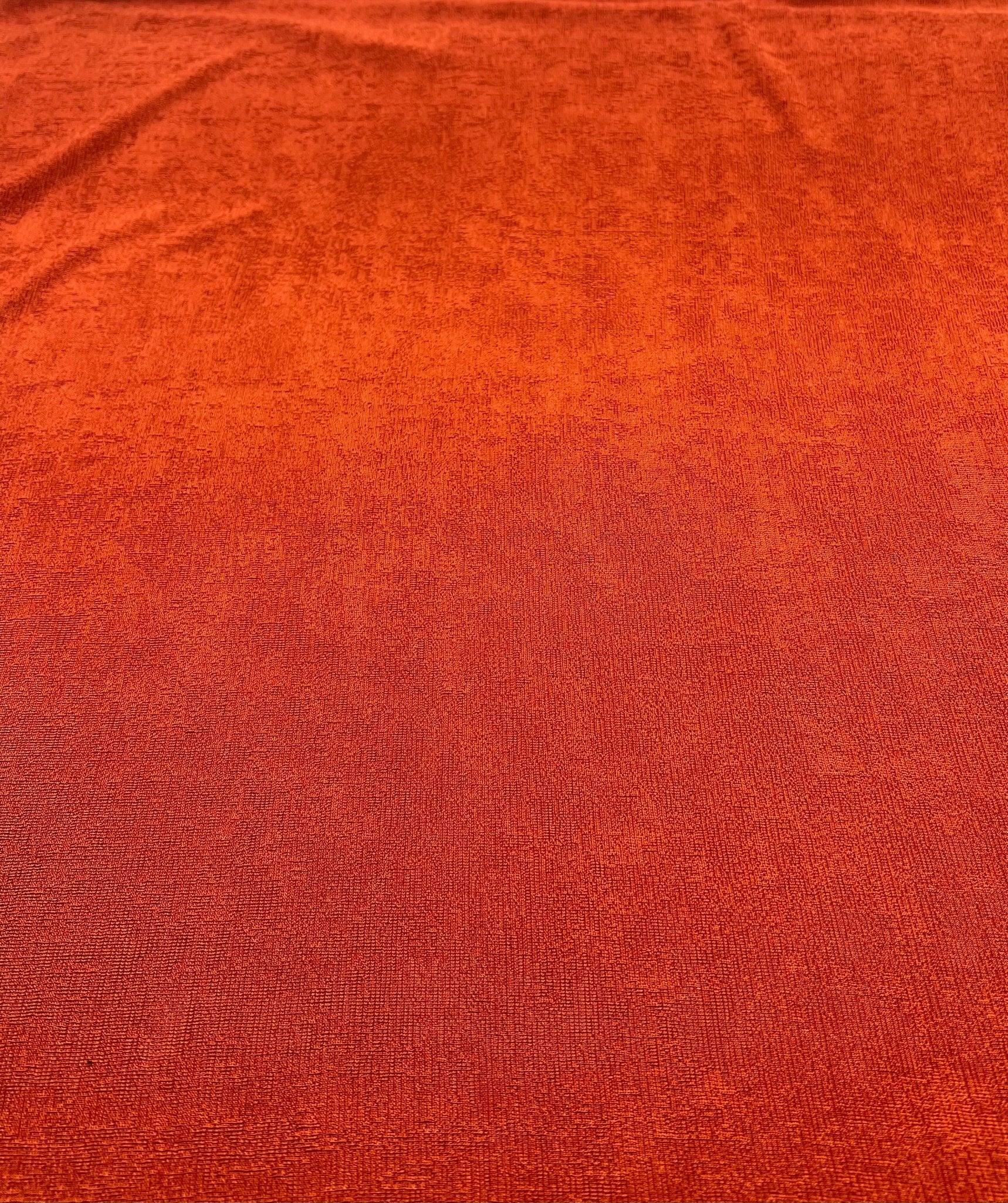 Orange Rust Acetate Slinky 4 Way Stretch Fabric - T9 Fabrics