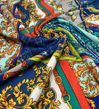 Paisley Multi Print Lightweight Jersey Crepe Fabric 4 Way Stretch - T9 Fabrics