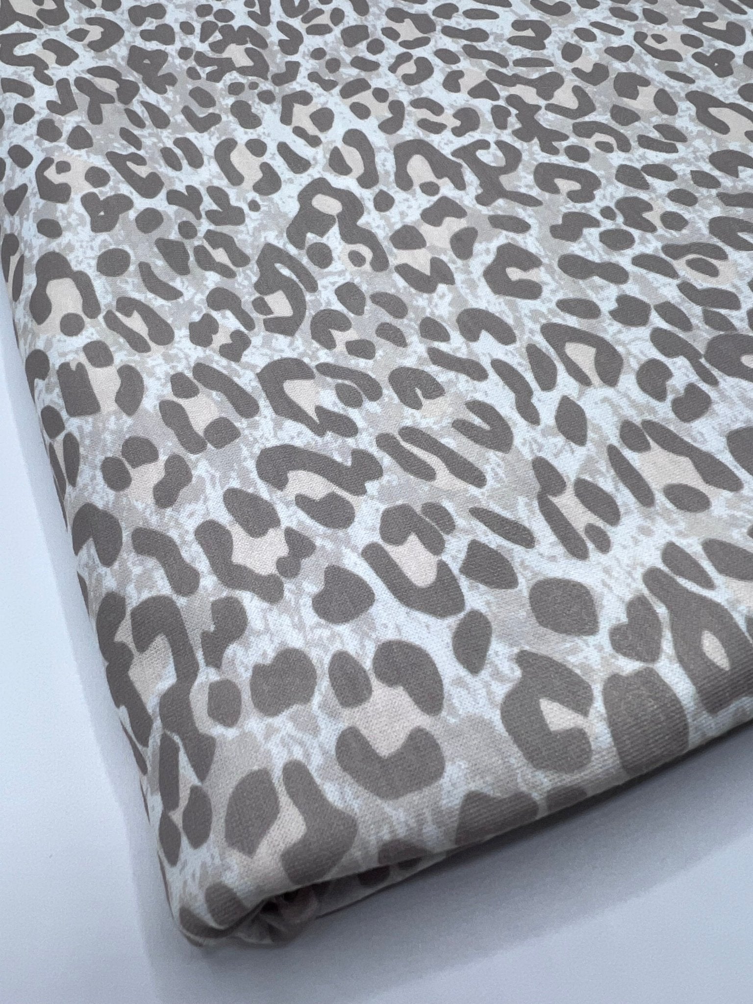 Pale Fade Animal Print Spun Poly Stretch Fabric - T9 Fabrics