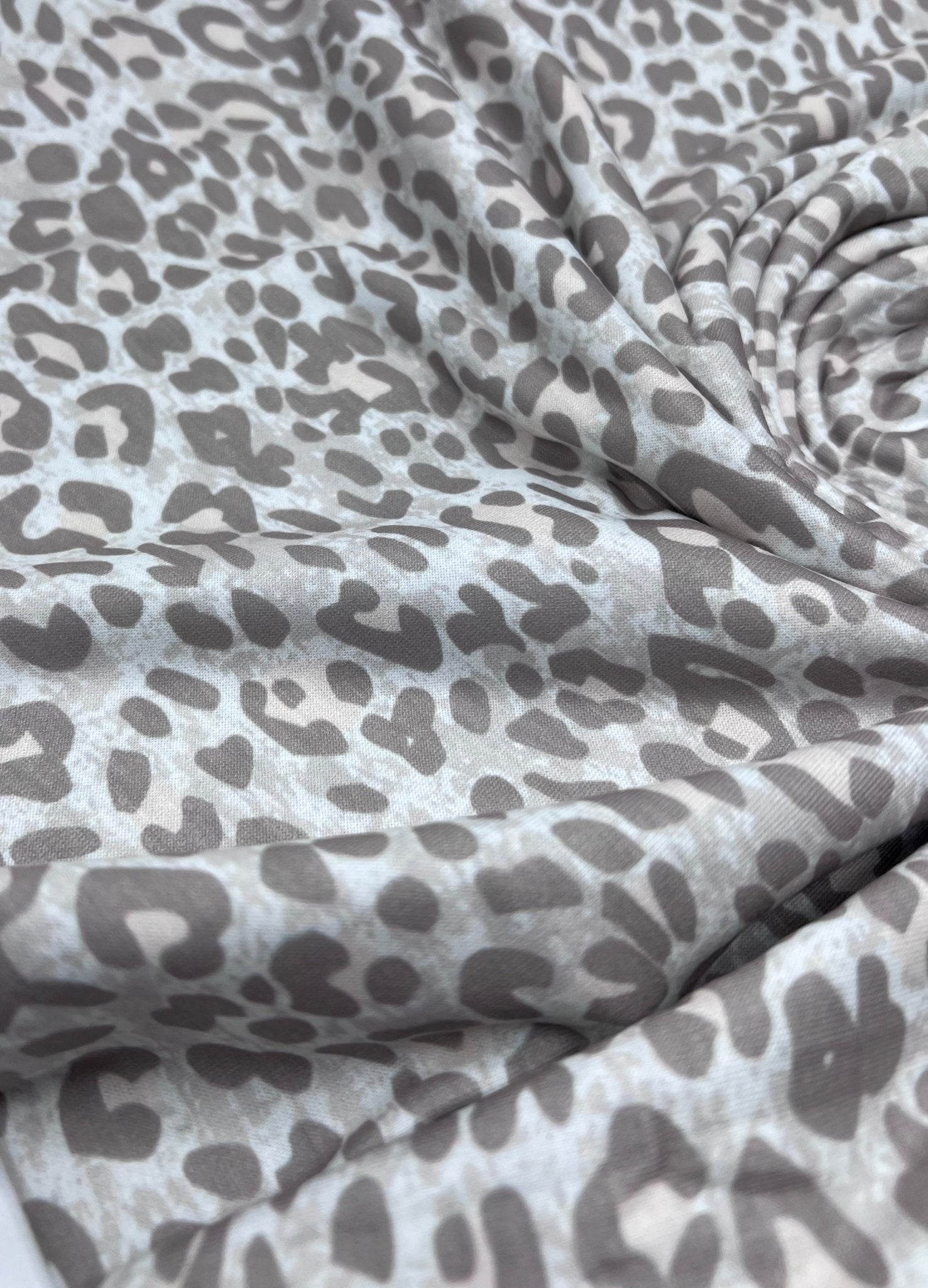 Pale Fade Animal Print Spun Poly Stretch Fabric - T9 Fabrics