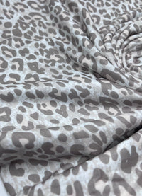 Pale Fade Animal Print Spun Poly Stretch Fabric - T9 Fabrics