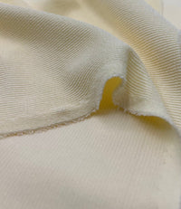 Pale Yellow Thick Fine Rib Stretch Fabric - T9 Fabrics