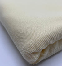 Pale Yellow Thick Fine Rib Stretch Fabric - T9 Fabrics