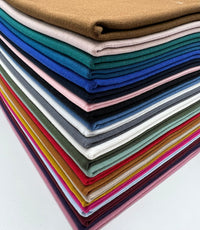 Peacock Blue Cotton Stretch Jersey 240 GSM 92/8 Lycra 4 Way Stretch - T9 Fabrics