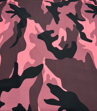 Pink Camo Print ITY Fabric 4 Way Stretch - T9 Fabrics